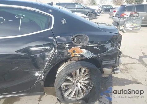 2016 Maserati Ghibli S z USA, uszkodzony, nr VIN ZAM57RSA7G1187524